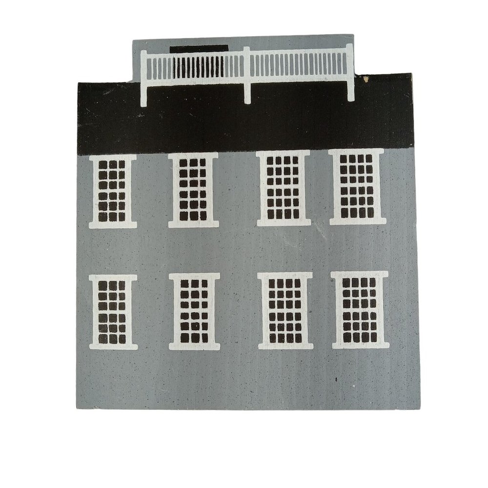 Cat's Meow Village Nantucket Series Maria Mitchell House Signed Faline 1989 - Picture 6 of 8
